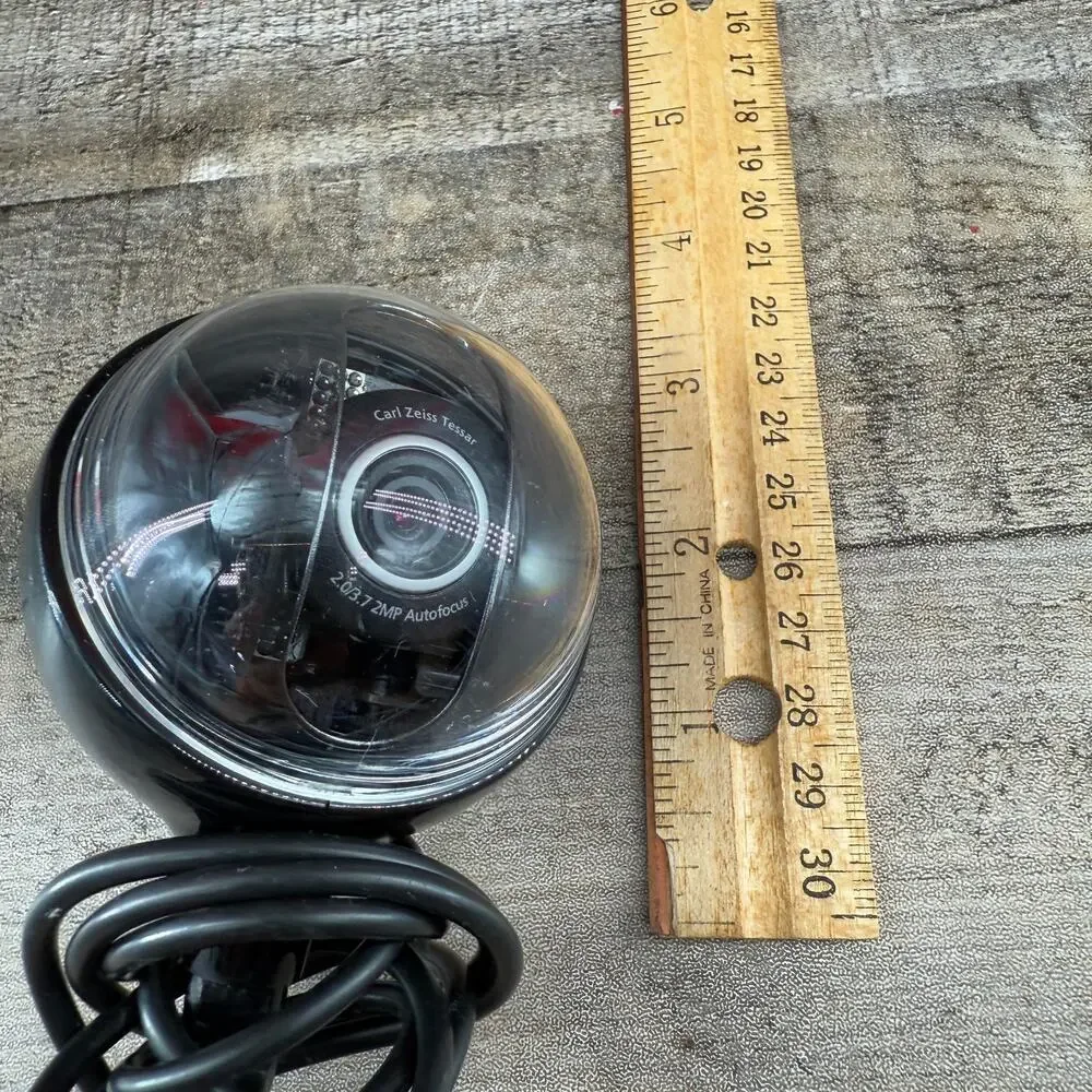 Logitech Conference Cam Video Camera Carl Zeiss Tessar Works